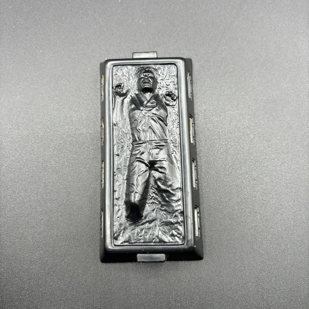 Vintage 1981 Kenner Star Wars ESB Han Solo in Carbonite Part Boba Fett Slave 1